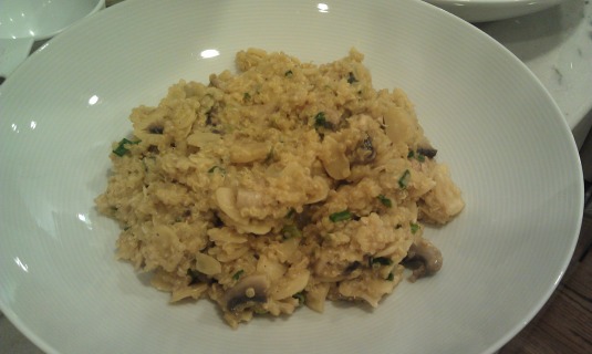 Plated Risotto