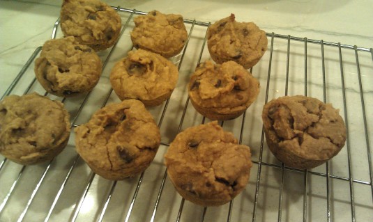 Muffins resting/cooling